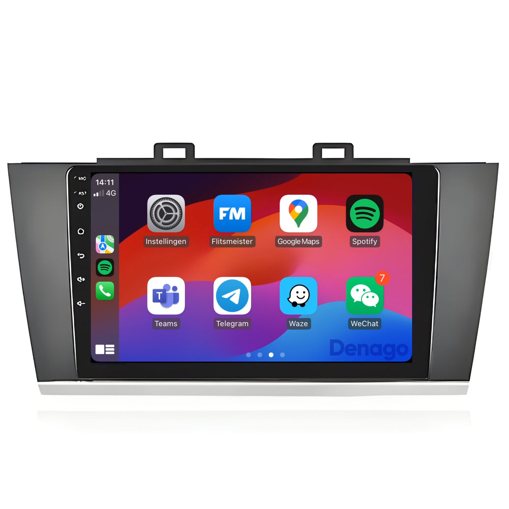 Subaru Outback CarPlay car radio | 2015 to 2020 | Denago DNG-A200 | 9 inches | Android 13 | Wireless CarPlay & Android Auto