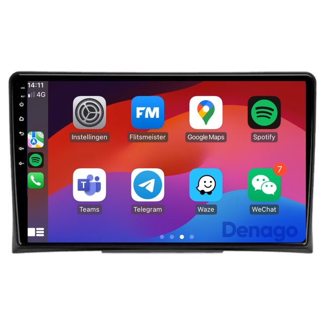 Volkswagen T5 Multivan & California CarPlay autoradio | 2004 t/m 2014 | Denago DNG-A272 | 9 inch | Android 13 | Draadloos CarPlay & Android Auto