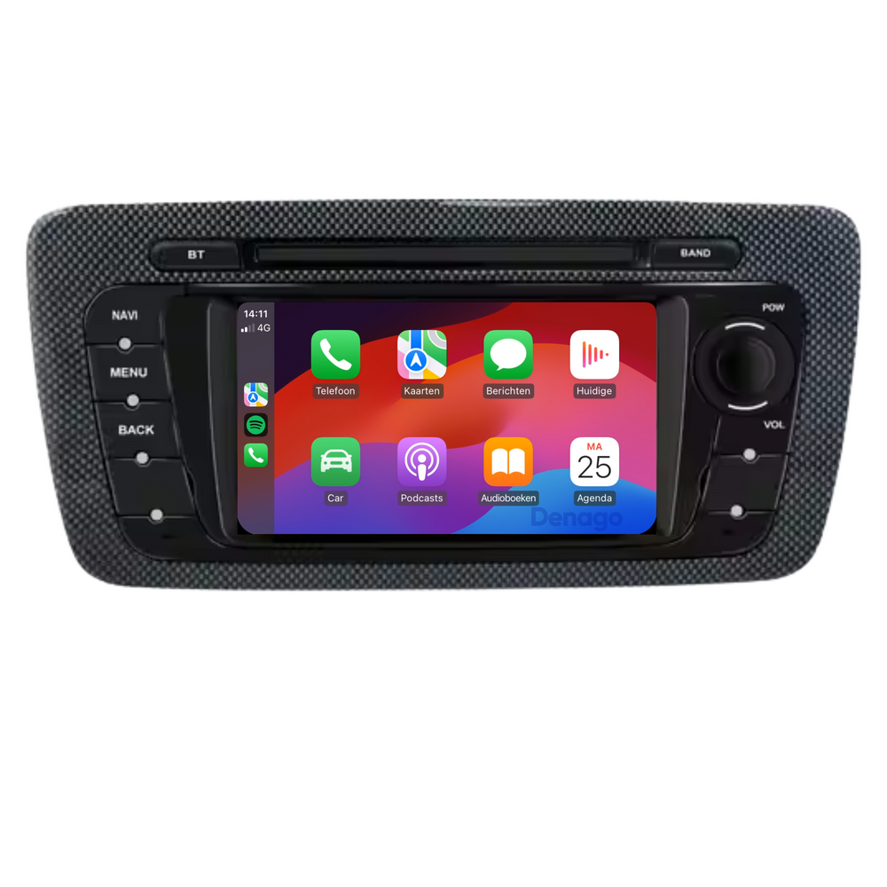 Seat Ibiza Autoradio | 2008 t/m 2014 | Android 13 | Carplay & Android auto
