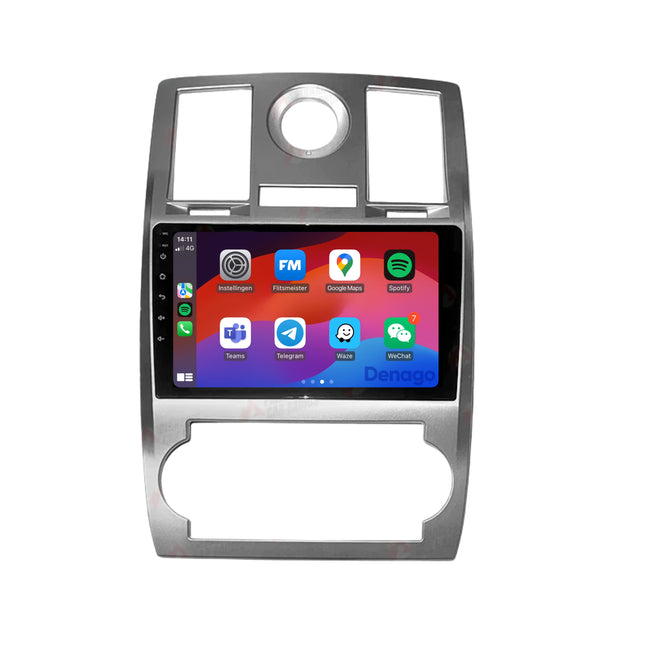 Radio para coche Chrysler 300C CarPlay | 2005 a 2007 | Denago DNG-A181 | 9 pulgadas | Androide 13 | CarPlay inalámbrico y Android Auto