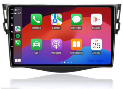 Toyota RAV4 Autoradio | 2006 t/m 2013 | Android 13 & CarPlay