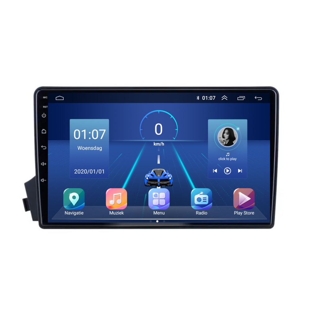 Ssangyong Actyón | Androide 13 | Radio de coche | 2005 a 2011 | Carplay y Android Auto
