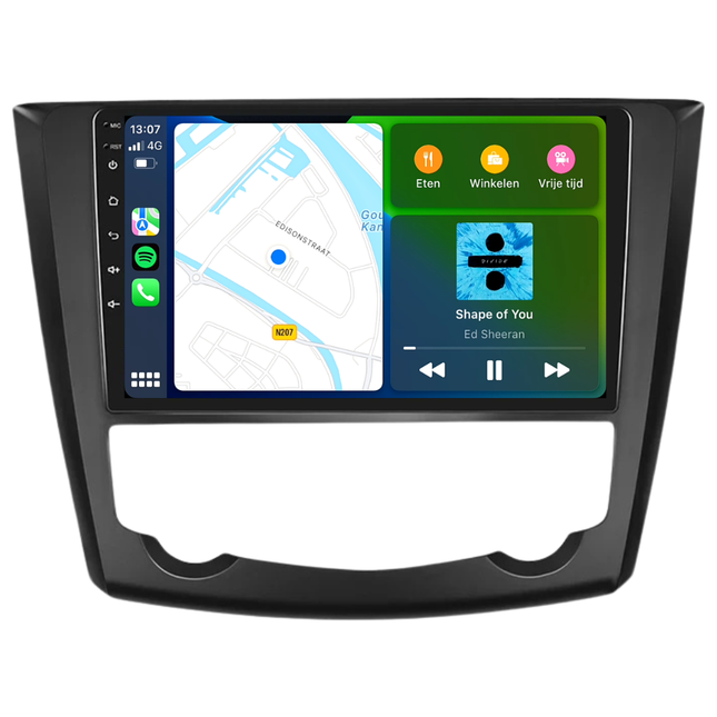 Renault Kadjar Android Autoradio | 2015 t/m 2018 | CarPlay