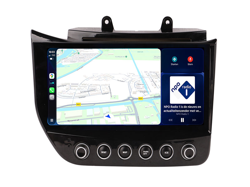 Maserati GT/GC Gran Turismo | Android 15 | 10.3 inch Autoradio | 2007 t/m 2015 | CarPlay & Android Auto