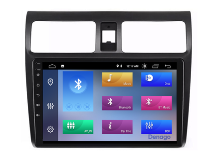 Suzuki Swift Autoradio | 2004 t/m 2010 | Android 13 & CarPlay