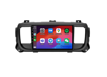 Fiat Scudo CarPlay autoradio | 2016 t/m 2023 | Denago DNG-A236 | 9 inch | Android 13 | Draadloos CarPlay & Android Auto
