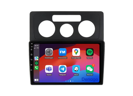 Volkswagen Caddy CarPlay autoradio | 2010 t/m 2015 | Denago DNG-A241 | 9 inch | Android 13 | Draadloos CarPlay & Android Auto