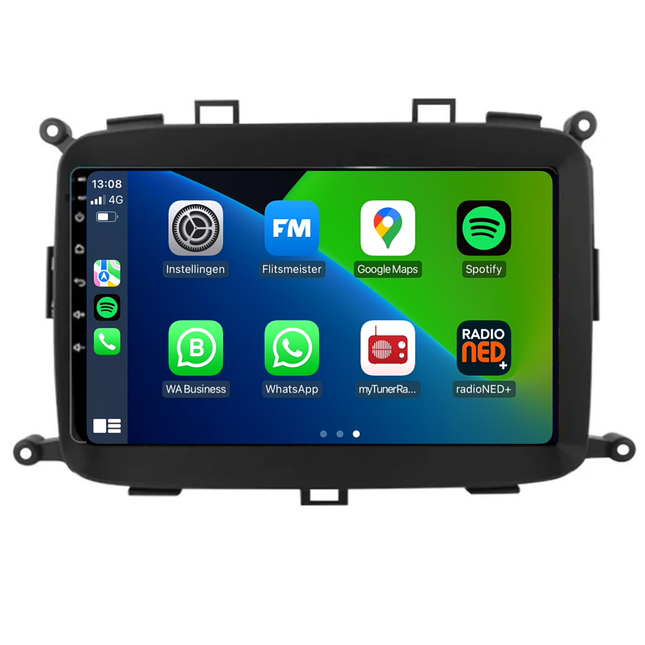 Kia Carens | Android 13 | Autoradio | 2013 t/m 2019 | Carplay & Android Auto