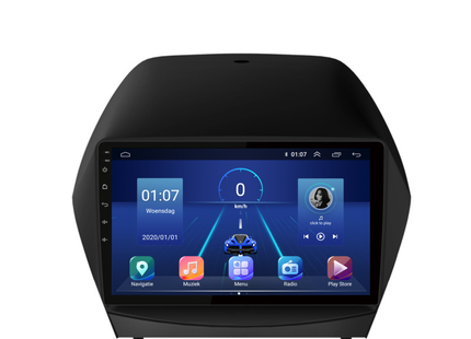 Hyundai ix35 | Android 13 | Autoradio |  2009 t/m 2015 | CarPlay & Android Auto