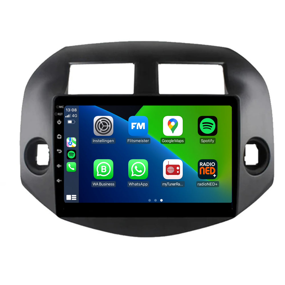 Toyota RAV4 | Android 13 | Car radio | 2007 to 2012 | CarPlay & Android Auto