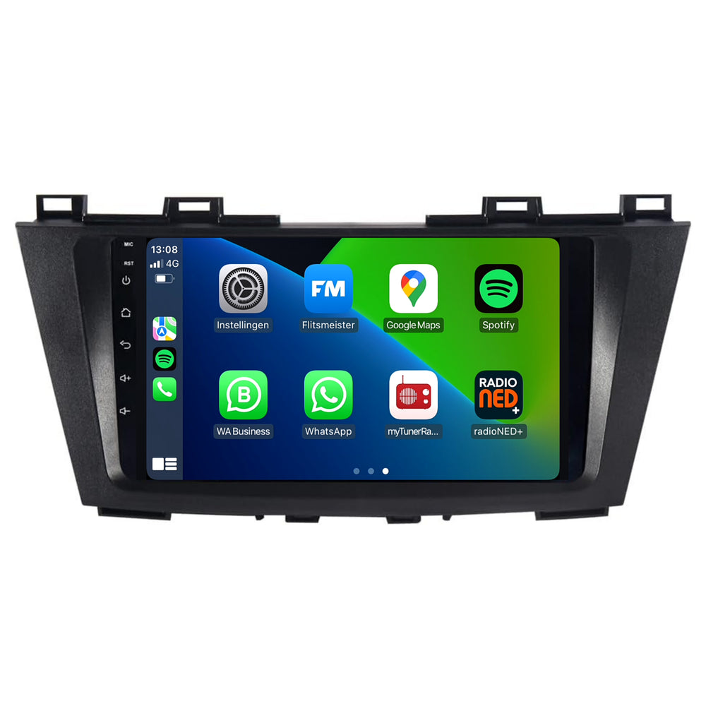 Mazda5 | Androide 13 | Radio de coche | 2010 a 2015 | CarPlay y Android Auto