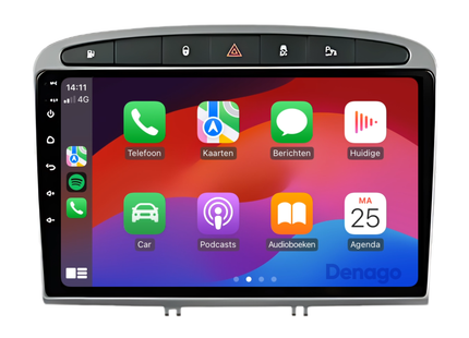 Peugeot 308 | 408 Autoradio | 2007 t/m 2020 | Android 13 & CarPlay