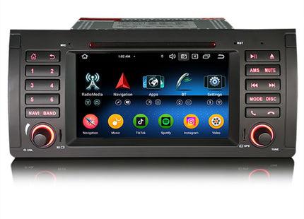 BMW X5 E53 | CarPlay & Android Auto autoradio | 2000 t/m 2006 | Android 13 | 4+64GB