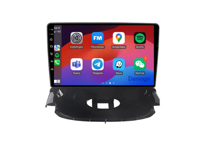Peugeot 206 & Citroën C2 CarPlay autoradio | 2004 t/m 2013 | Denago DNG-A218 | 9 inch | Android 13 | Draadloos CarPlay & Android Auto