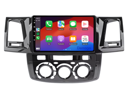 Toyota Hilux Autoradio | 2008 t/m 2016 | Android 13 & CarPlay
