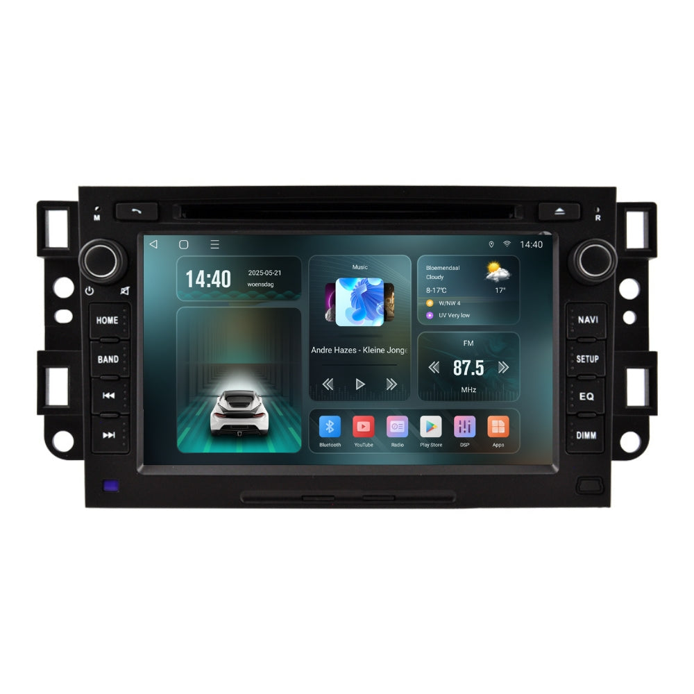 Chevrolet Aveo | Androide 14 | Radio de coche | 2006 a 2012 | Carplay y Android Auto