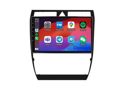 Autoradio CarPlay pour Audi A6 | S6 | RS6 | Allroad | 1999 à 2004 | Denago DNG-A196 | Écran 9 pouces | Android 13 | CarPlay sans fil & Android Auto