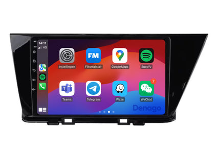 Kia Niro CarPlay autoradio | 2016 t/m 2019 | Denago DNG-A183 | 9 inch | Android 13 | Draadloos CarPlay & Android Auto
