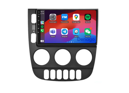 Mercedes ML CarPlay autoradio | 1999 t/m 2004 | Denago DNG-A221 | 9 inch | Android 13 | Draadloos CarPlay & Android Auto | Zwarte frame