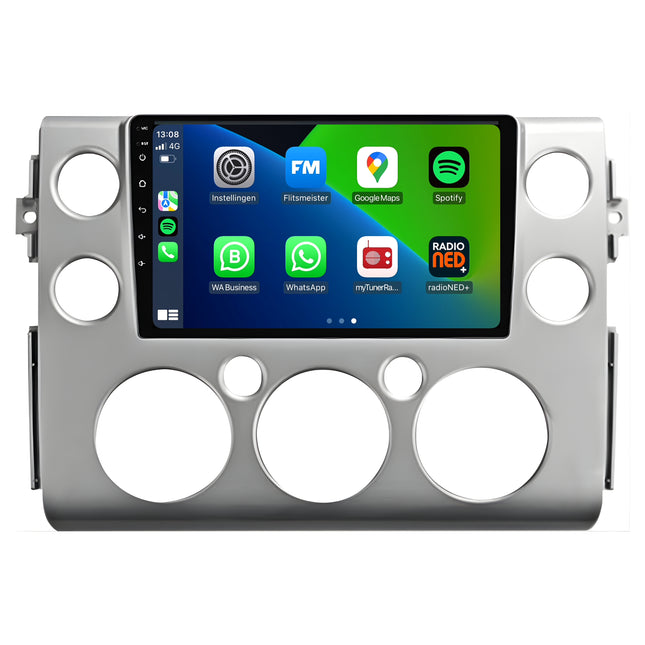 Toyota FJ Cruiser | Android 13 | Autoradio | 2006 t/m 2017 | CarPlay & Android Auto