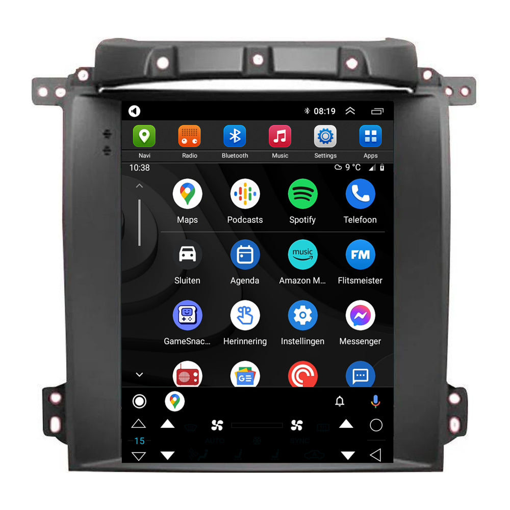 Kia Sorento Android 13 large screen CarPlay Android 2002-2006