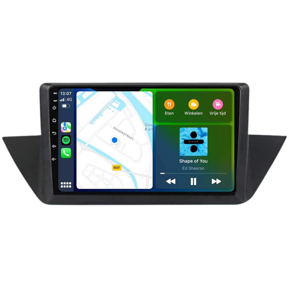 BMW X1 | Androide 13 | Radio de coche | 2010 a 2015 | Carplay y Android Auto
