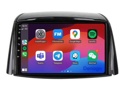 Renault Koleos CarPlay autoradio | 2008 t/m 2016 | Denago DNG-A137 | 9 inch | Android 13 | Draadloos CarPlay & Android Auto