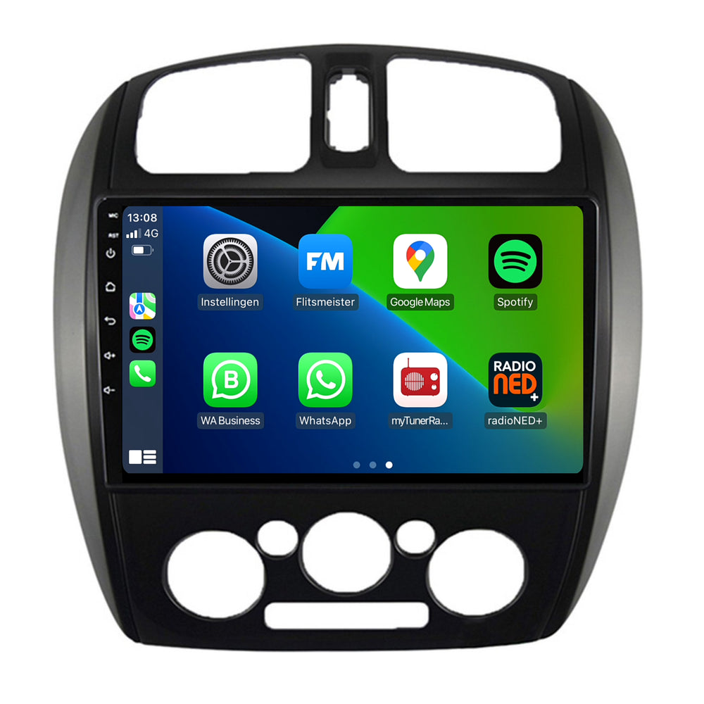 Mazda 323 | Androide 13 | Radio de coche | 2003 a 2009 | CarPlay y Android Auto