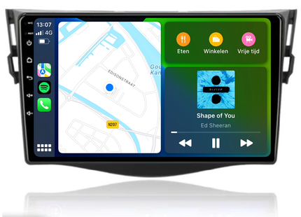 Toyota RAV4 | Android 13  | Autoradio | 2006 t/m 2013 | Carplay & Android Auto