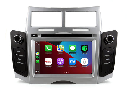 Toyota Yaris | Android 14 | 7 inch Autoradio | 2005 t/m 2012 | CarPlay & Android Auto