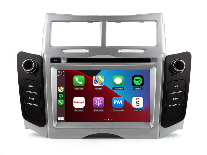 Toyota Yaris | Android 14 | 7 inch Autoradio | 2005 t/m 2012 | CarPlay & Android Auto