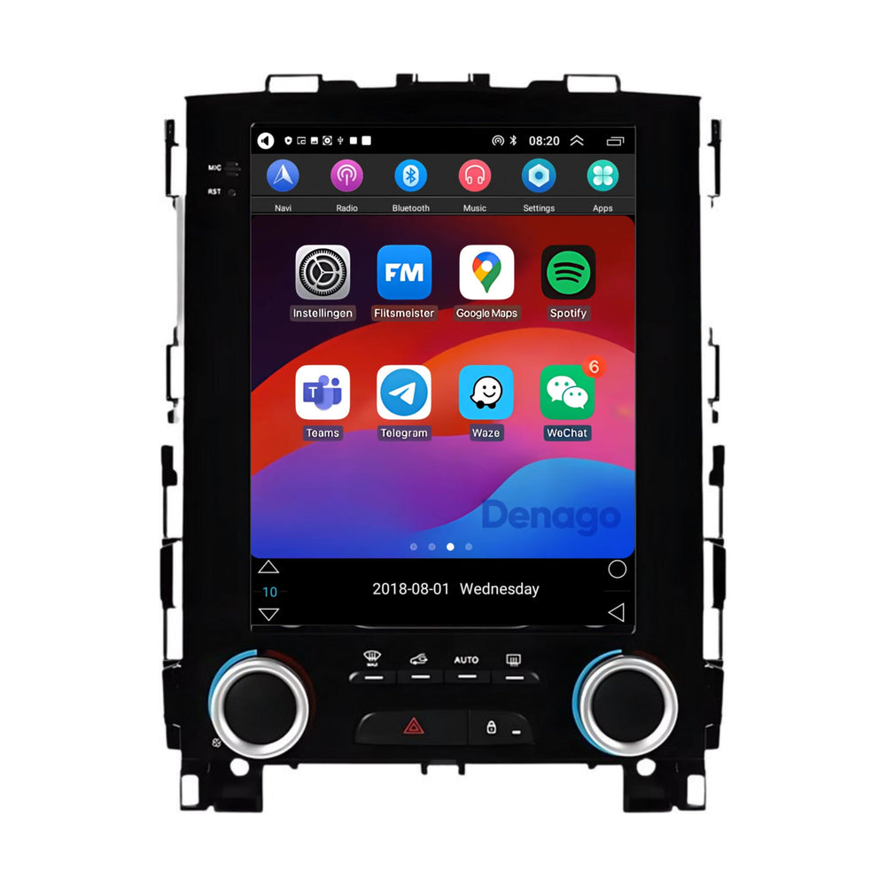 Renault Talisman CarPlay autoradio | 2016 t/m 2022 | Denago DNG-A488 | 9.7 inch Tesla Style | Android 13 | Draadloos CarPlay & Android Auto