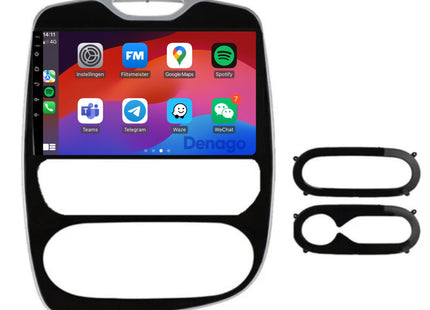Renault Clio 4 CarPlay autoradio | 2016 t/m 2019 | Denago DNG-A257 | 10 inch | Android 13 | Draadloos CarPlay & Android Auto