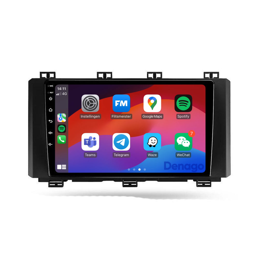 Radio coche Seat Ateca CarPlay | 2016 a 2020 | Denago DNG-A247 | 9 pulgadas | Androide 13 | CarPlay inalámbrico y Android Auto