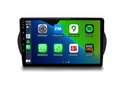 Peugeot Bipper | Android 13 | Autoradio | 2008 t/m 2019 | CarPlay & Android Auto