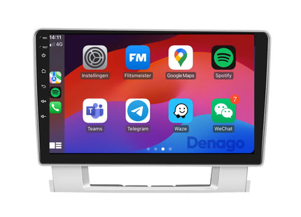 Opel Astra J CarPlay autoradio | 2009 t/m 2016 | Denago DNG-A280 | 9 inch | Android 13 | Draadloos CarPlay & Android Auto