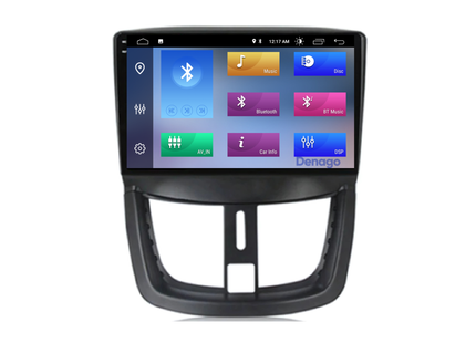 Peugeot 207 Android Autoradio | 2006 t/m 2015 | CarPlay | 206+ | 207cc