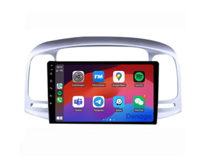 Collection image for: Hyundai Accent 2007 t/m 2011 Autoradio met CarPlay & Android Auto