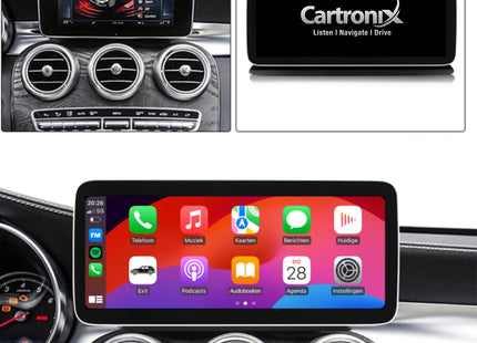 Mercedes C-Klasse CarPlay Autoradio 2015 t/m 2018 | Android Auto  | NTG 5.0