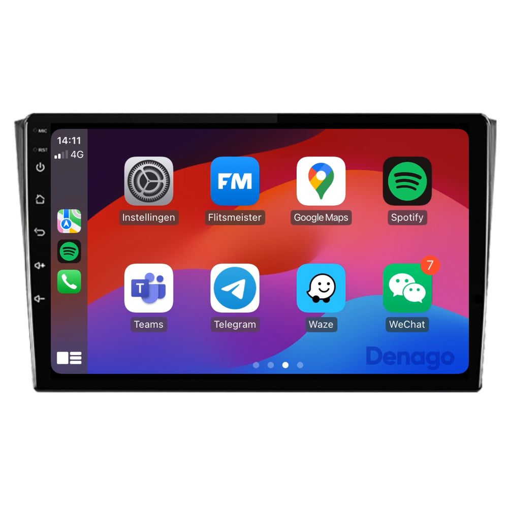 Mazda CX-9 CarPlay autoradio | 2007 t/m 2015 | Denago DNG-A201 | 10 inch | Android 13 | Draadloos CarPlay & Android Auto
