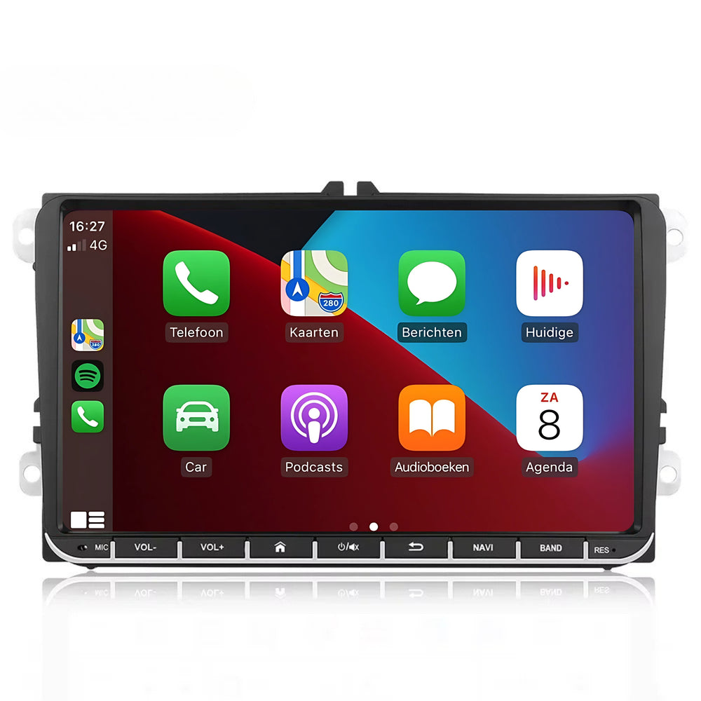 Radio para coche Volkswagen Transporter y Multivan T6 | Androide 13 | Carplay y Android automático | 4GB + 64GB