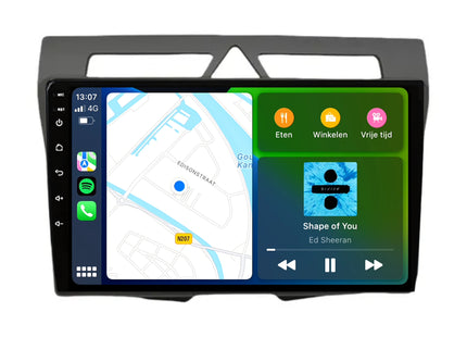 Kia Picanto | Autoradio | 2008 t/m 2010 | Carplay & Android Auto | Zwart