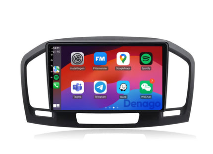 Opel Insignia CarPlay autoradio | 2008 t/m 2013 | Denago DNG-A279 | 9 inch | Android 13 | Draadloos CarPlay & Android Auto