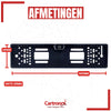 Cartronix RV-410 PRO kentekenplaathouder met camera | 8 LED Nachtzicht