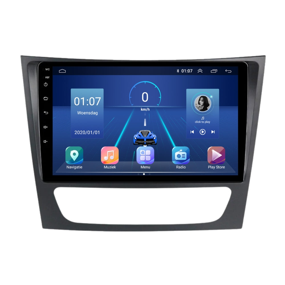 Mercedes clase E/CLS/G | Androide 13 | Radio de coche | Carplay y Android Auto