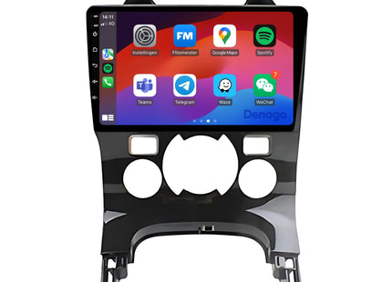 Peugeot 3008 CarPlay autoradio | 2009 t/m 2016 | Denago DNG-A126 | 9 inch | Android 13 | Draadloos CarPlay & Android Auto