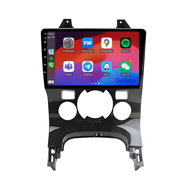 Peugeot 3008 CarPlay autoradio | 2009 t/m 2016 | Denago DNG-A126 | 9 inch | Android 13 | Draadloos CarPlay & Android Auto