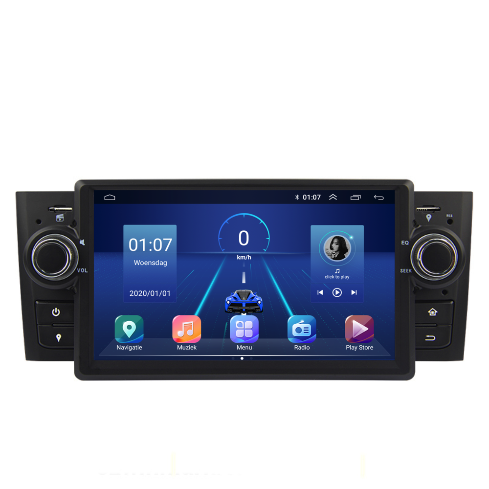 Fiat Punto/Linea Autoradio Android | 2006 à 2015 | CarPlay