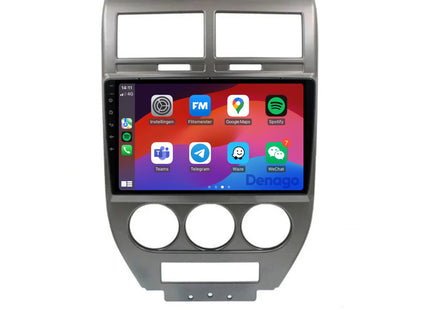 Jeep Compass CarPlay autoradio | 2006 t/m 2010 | Denago DNG-A214 | 9 inch | Android 13 | Draadloos CarPlay & Android Auto