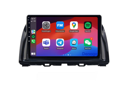 Mazda CX-5 & Autoradio 6 pouces compatible CarPlay | 2012 à 2016 | Denago DNG-A316 | Écran 9 pouces | Android 13 | CarPlay sans fil & Android Auto